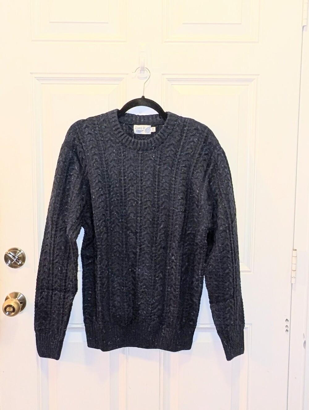 Huckberry Seawool Fisherman Crewneck Sweater - M